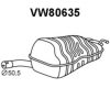 VENEPORTE VW80635 End Silencer